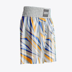 Pantalones cortos MMA personalizados, bañadores de boxeo que absorben la humedad, ropa de artes marciales con mezcla avanzada de poliéster - Product Image 2