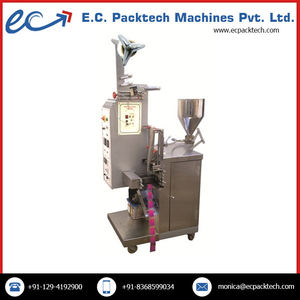 Machine à emballer de ketchup de tomate avec la machine à emballer de poche de vapeur au prix de gros - Product Image 5