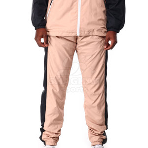 Conjunto de Chaqueta y Pantalón Cortavientos con Tela Suave y Estilo Sencillo para Uso Diario - Product Image 6
