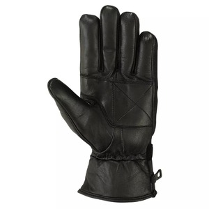 Guantes de cuero de PU sin dedos para hombre y mujer, guante deportivo de medio dedo para exteriores, negro, uso diario, invierno, al máximo - Product Image 5