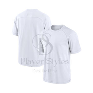 Gran oferta de camiseta sólida informal de manga corta de algodón 100% para hombre, serigrafía personalizada de alta calidad, venta al por mayor, diseño en blanco de punto - Product Image 4