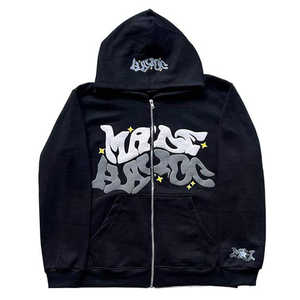 Ropa de calle de peso pesado para hombre personalizada, Sudadera con capucha de lavado ácido de ajuste cuadrado de gran tamaño Vintage Distress, Sudadera con capucha estampada de diseño personalizado - Product Image 1