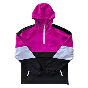 Chaqueta de bombardero informal de poliéster para hombre, logotipo personalizado, cierre de cremallera a prueba de viento, chaqueta deportiva de otoño para exteriores con capucha - Product Image 3