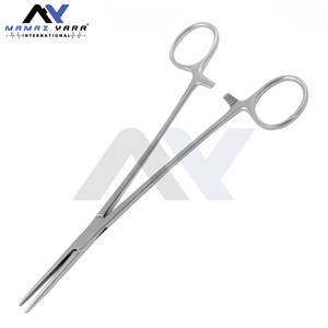 คีมหนีบหลอดเลือดแบบตรง 26 ซม. เครื่องมือผ่าตัดมืออาชีพ สำหรับการห้ามเลือด ทำจากสแตนเลสทางการแพทย์ - Product Image 5