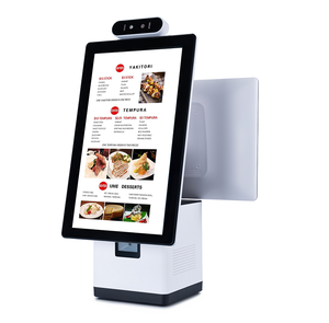 H02 tất cả-trong-một <span class=keywords><strong>Android</strong></span>/Windows cảm ứng <span class=keywords><strong>POS</strong></span> hệ thống kiosk tự phục vụ đặt hàng máy với máy in NFC 1/2d-oem - Product Image 4