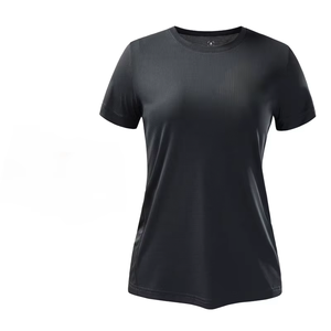 Camiseta deportiva de manga corta para mujer, de secado rápido, transpirable, con tela fresca, ideal para gimnasio, fitness, running y entrenamiento, éxito de ventas de verano. - Product Image 3