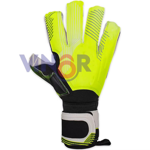 Gants de gardien de but pour adultes et jeunes, vente en gros d'usine, meilleure protection des doigts, gants de football avec des matériaux en latex de haute qualité - Product Image 2