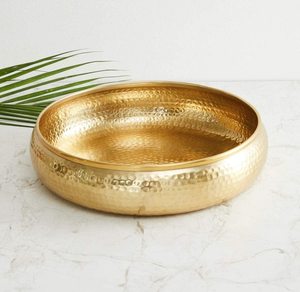 Frutal de latón tradicional, cuenco decorativo de Metal hecho a mano para cocina, comedor y exhibición en el hogar - Product Image 5