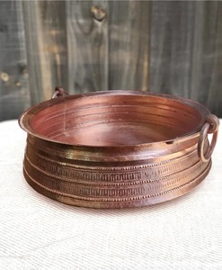 Cuenco de pedicura de Spa de cobre redondo elegante profesional diseño de lujo moderno ecológico para uso doméstico de salón Spa - Product Image 3