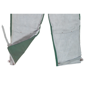 ชุดป้องกันทรายระเบิดแบบเต็มรูปแบบทำจากผ้าฝ้ายและหนังแยกพร้อมตราประทับป้องกันการตัดทรายระเบิดของคุณ - Product Image 6