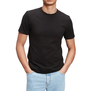 Nouvel arrivage de t-shirt à col rond pour homme de qualité supérieure vente en gros de t-shirt à manches courtes avec épaules tombantes à bas prix pour homme de vêtements directs - Product Image 5
