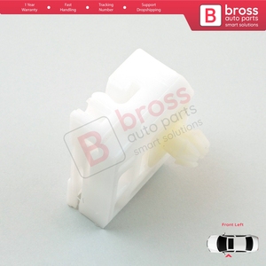 BWR718 Clips de réparation de lève-vitre B avant droit pour Kangoo MK2 FW KW 2007-2021 Citan W415 807207012R Bross Auto Parts - Product Image 3