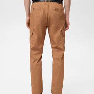 High Quality <b>Men's</b> Casual Stretch <b>Cargo</b> <b>Trousers</b> Comfortable Thermoregulating Lightweight Flat Design Tobacco <b>Brown</b>-Wholesale - Product Image 5