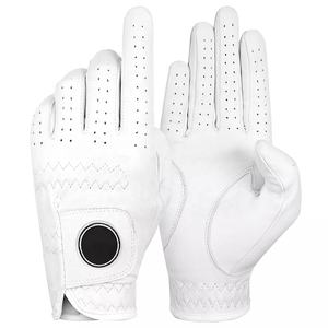 Cabretta-guantes de Golf personalizados, de piel de oveja y cuero, OEM, 2022 - Product Image 1