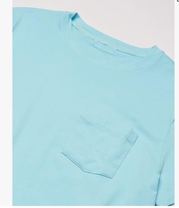 Venta al por mayor de camisetas para hombres de cuello redondo sólido de manga corta con bolsillo camiseta de color personalizado de BD - Product Image 3