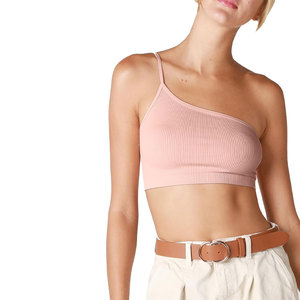 OEM Haute Qualité Personnalisé Dos Nu Yoga Soutien-Gorge Fitness Crop Tops 2024 Nouvelle Arrivée Une Épaule Crop Sport Soutien-Gorge pour Femmes pour la Gym - Product Image 1