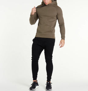 Vente en gros sweat à capuche bouffant de haute qualité 500gsm pour hommes pull à capuche personnalisé en coton polaire épais sweat à capuche vierge surdimensionné - Product Image 2
