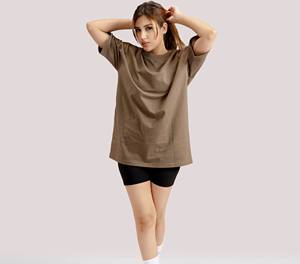 Femmes été Vintage Style T-shirt respirant nouveau ample décontracté dos imprimé mince col rond manches courtes T-Shirt femmes T-Shirt - Product Image 4