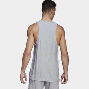 2025 hommes col rond vêtements de sport respirant coton couleur unie débardeurs thermique grande taille sans manches débardeur tricoté - Product Image 2