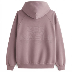 Fournisseur de sweats à capuche pour hommes en coton 100% personnalisés, brodés, en molleton, écologiques, respirants, avec ourlet côtelé et poche - Product Image 2