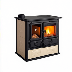 8.2kW ROSA Sinistra Reverse Vst 16 Indoor Heating Wood <b>Stove</b> Modern Cast Iron Design 103x65x85,1cm - Product Image 3