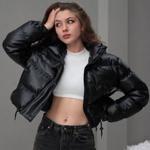 Parkas informales con capucha a la moda para hombre 2025, chaquetas de invierno con forro de algodón, chaquetas acolchadas, el mejor Material, logotipo frontal hecho en - Product Image 2