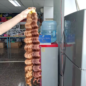 Venta al por mayor 100% Virgen Remy Grado Extensiones de cabello humano vietnamita Onda recta sedosa Máquina de 8-30 pulgadas Trama doble Todos los colores - Product Image 3