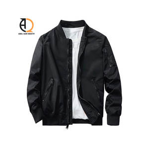 Blousons bombardiers pour hommes Veste de couleur jaune à col rabattu au prix d'usine vente en gros - Product Image 6