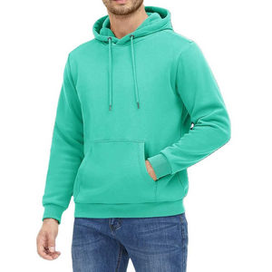 Personalizado al por mayor de fábrica de calidad superior sublimación sólido pulóver sudaderas con capucha para hombres Streetwear Casual transpirable polar con capucha - Product Image 1