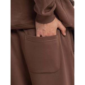 Pantalones Deportivos Ligeros de Felpa con Lavado Ácido para Hombre, con Diseño Personalizado y Material Transpirable - Product Image 4