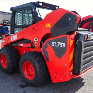 Nuevo modelo KIOTI SL750 Minicargadora de cabina cerrada con cargador frontal de oruga de cubo con caja de cambios de bomba de cojinete de motor. - Product Image 1