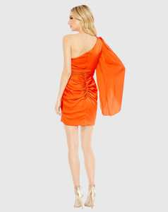 เดรสคลุมเข่าผ้าไหมวินเทจสำหรับผู้หญิงชุดเดรสปาร์ตี้ตอนเย็นแขนสั้นเรียบเซ็กซี่สไตล์นางฟ้าหรูหรา - Product Image 2