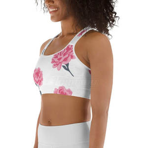 Haute qualité séchage rapide sans couture Fitness Yoga sport soutien-gorge pour femmes Sexy coton respirant avec doublure en Spandex grande taille - Product Image 6