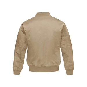 Blouson aviateur col classique Style vintage avec manches longues Streetwear Zip Jeans Jacket - Product Image 6