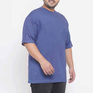 เสื้อยืดโอเวอร์ไซส์ผ้าฝ้ายโอเวอร์ไซส์สำหรับผู้ชายเสื้อโอเวอร์ไซส์ผ้าคอตตอนขนาดใหญ่พิเศษระบายอากาศได้ออกแบบได้ตามต้องการ - Product Image 5