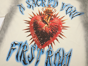 Camiseta FIRST ROW, Entrega Rápida, con Pedrería, Moda Urbana para Hombre, de Alta Calidad, Producto Nuevo y Moderno - Product Image 4