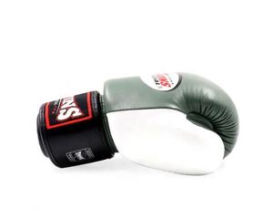 Gants de sparring Muay Thai sur mesure de haute qualité pour jumeaux, fabrication de couleur personnalisée avec du cuir de vache véritable, gants d'entraînement pour adultes - Product Image 6