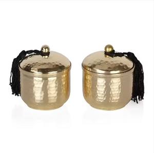 Portavelas de alta calidad chapado en oro para uso decorativo de mesa de Hotel en casa a precio razonable - Product Image 5