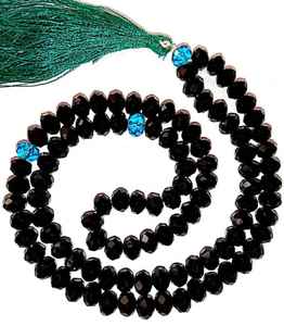 Venta al por mayor cuentas de oración Tasbih de cristal islámico 99/33 cuentas Misbaha con borla decorativa para regalo de Ramadán, Hajj y Umrah - Product Image 1