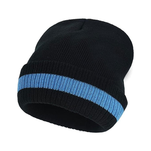 Bonnets pour hommes adultes personnalisés de qualité supérieure HI-GLOW SPORTS INTERNATIONAL, marque privée, 100% acrylique, décontractés, pour les voyages - Product Image 2