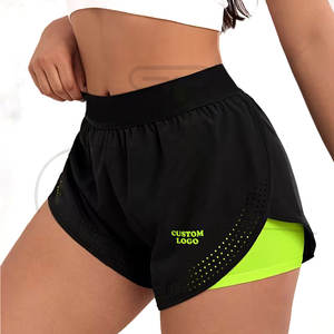 Shorts Deportivos de Cintura Alta para Mujer, Holgados, Transpirables, Resistentes al Viento, de Secado Rápido, al por Mayor - Product Image 6