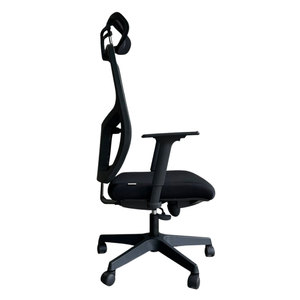 Chaise de bureau ergonomique pivotante Rex 03 HOGVP150 avec appui-tête réglable, design contemporain pour la maison, l'atelier, la chambre à coucher, en mousse - Product Image 3