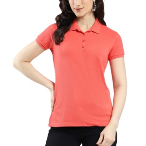 เสื้อยืดผู้หญิงสั่งทำพิเศษ ผ้าฝ้าย 100% สีพื้น แขนสั้น สไตล์ลำลองสำหรับฤดูร้อน วิธีการถักทอแบบนิตติ้ง แห้งเร็ว คุณภาพสูง - Product Image 1