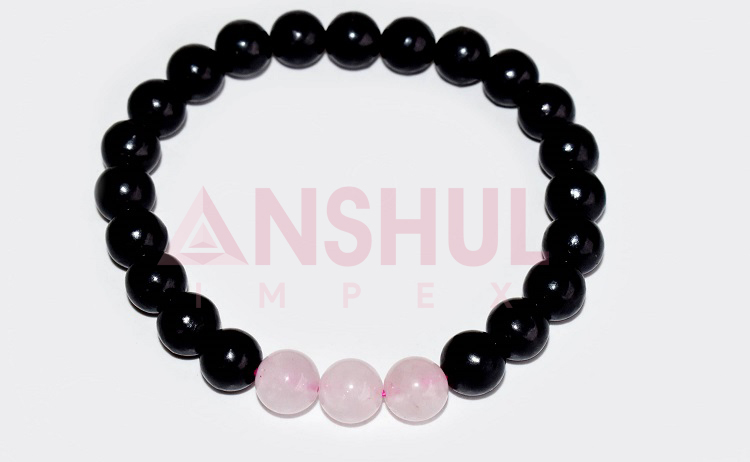 Black , pink