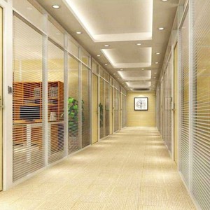 Cloisons <span class=keywords><strong>de</strong></span> séparation en verre avec cadre noir moderne, style <span class=keywords><strong>industriel</strong></span>, séparateurs <span class=keywords><strong>de</strong></span> <span class=keywords><strong>pièce</strong></span> <span class=keywords><strong>de</strong></span> bureau avec porte en verre pivotante - Product Image 2