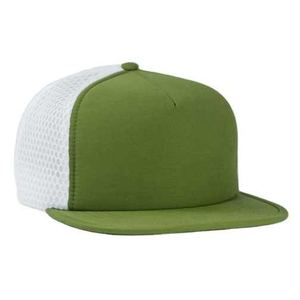 หมวก Snapback เชือกแบน5แผงพร้อมโลโก้ปักสไตล์ฮิปฮอปวินเทจ - Product Image 3