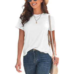 Camiseta de Moda para Mujer, Tela Suave, Manga Corta, Cómoda, Estilo Urbano, Precio de Fabricante - Product Image 5