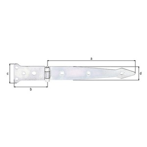 ตะขอแขวนแบบ STA L.202x77 มม. B.48x35 มม. S.2.5 มม. - Product Image 3