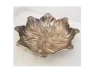 Feuille de raisin coulée en aluminium sur mesure plateau à 3 niveaux support pour gâteau dessert fruits plateau de service de fête au prix de gros