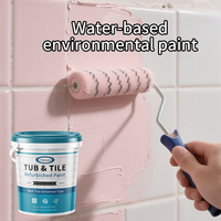 Peinture liquide acrylique Dessini à changement de couleur pour la rénovation des sols, des murs et des carreaux dans les maisons anciennes